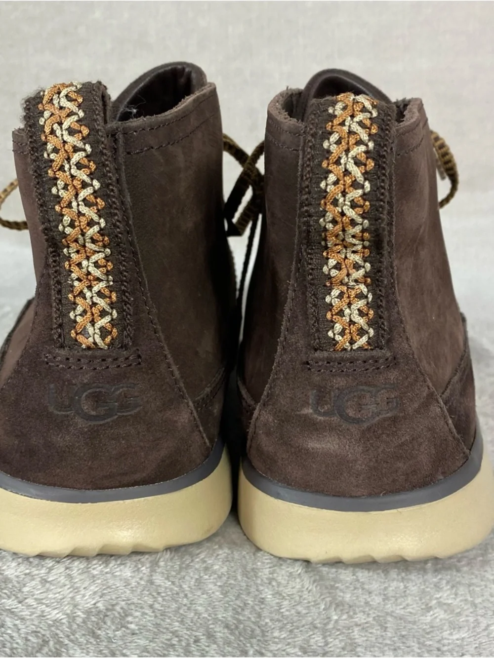 UGG Freamon Chukka Boots Mens Size 13 Brown Suede Waterproof Treadlite NEW